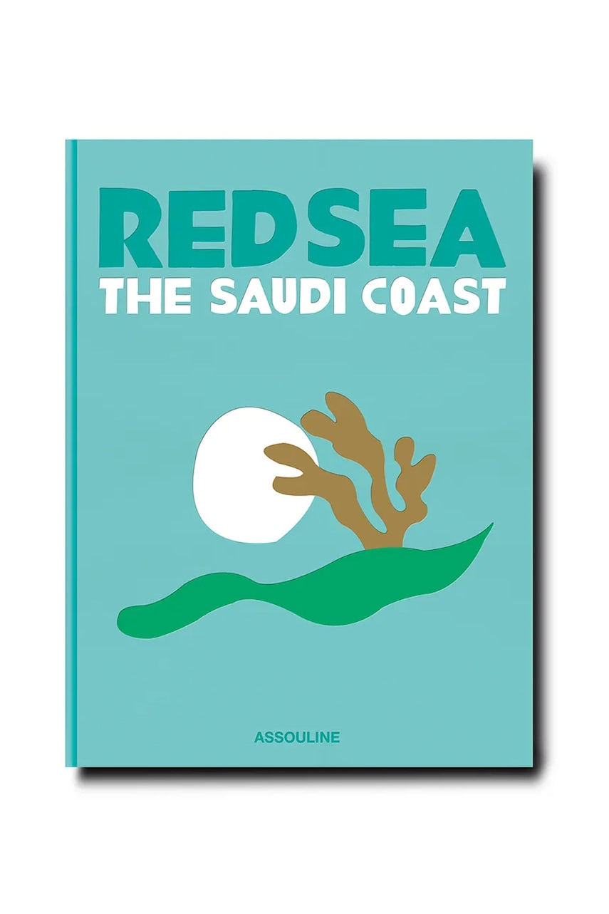 Knjiga Assouline Saudi Arabia: Red Sea, the Saudi Coast by Christopher Smit, English boja: tirkizna