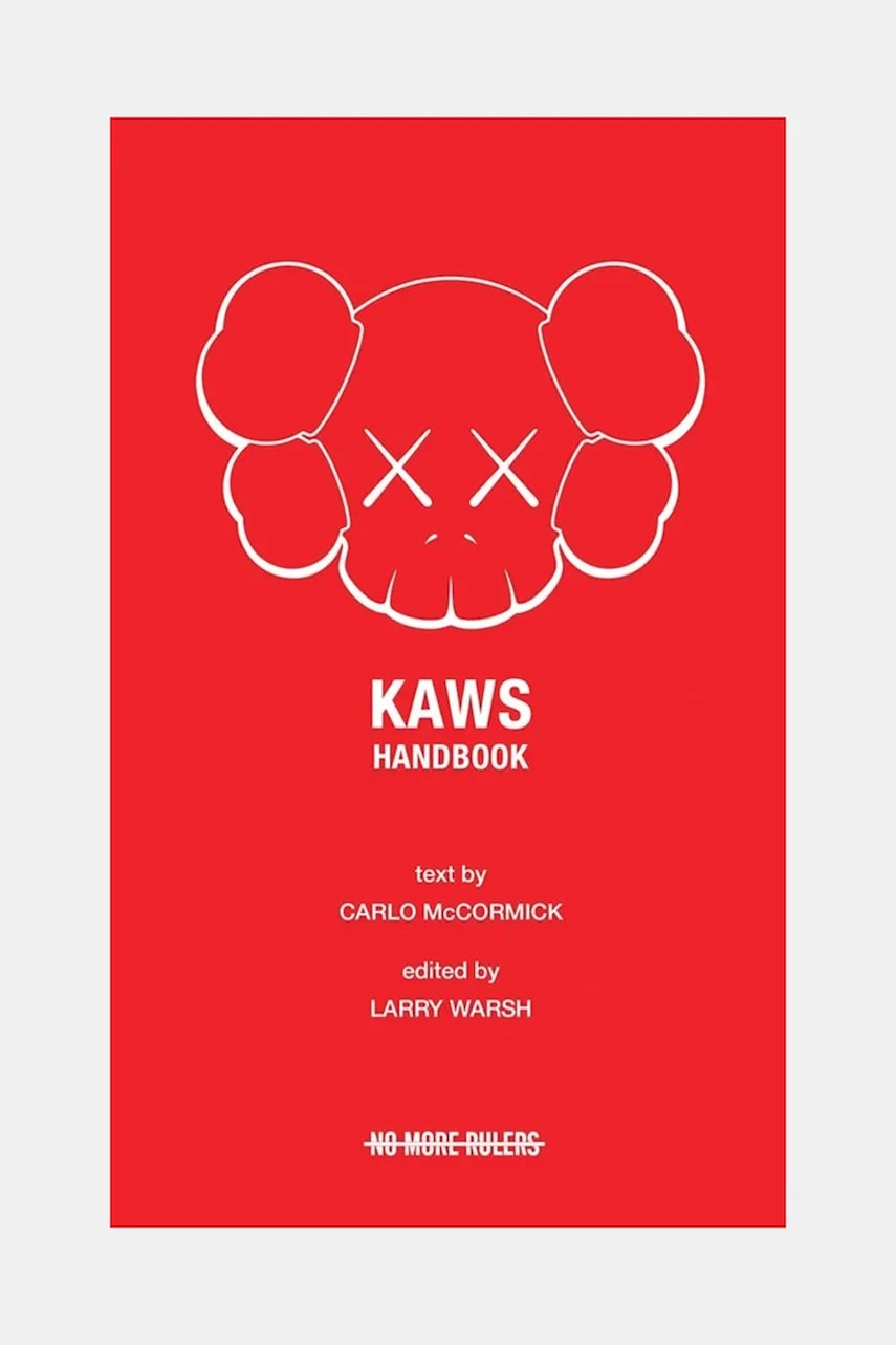Knjiga home & lifestyle KAWS Handbook by Carlo McCormick, English boja: crvena