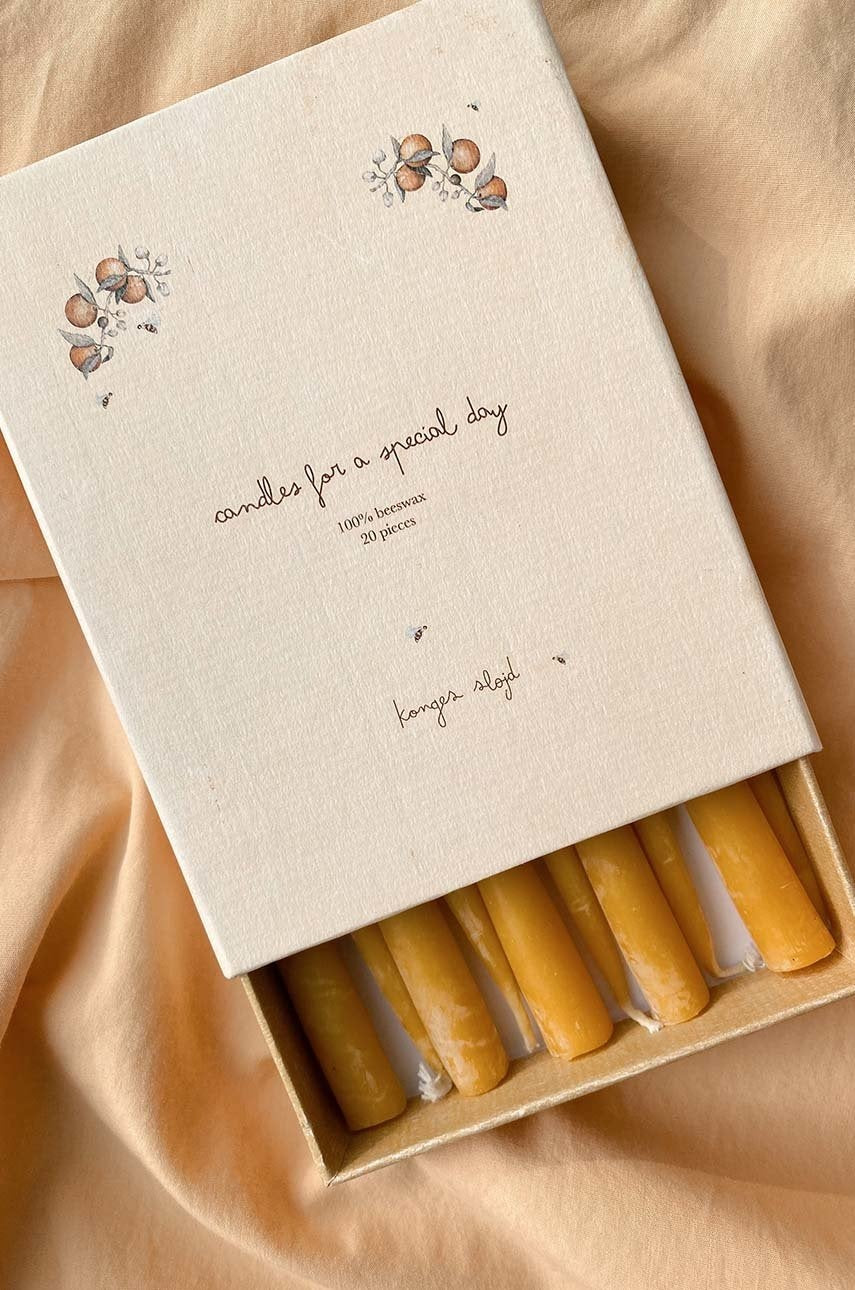 Set rođendanskih svjećica Konges Sløjd 20 PACK BIRTHDAY TRAIN CANDLES