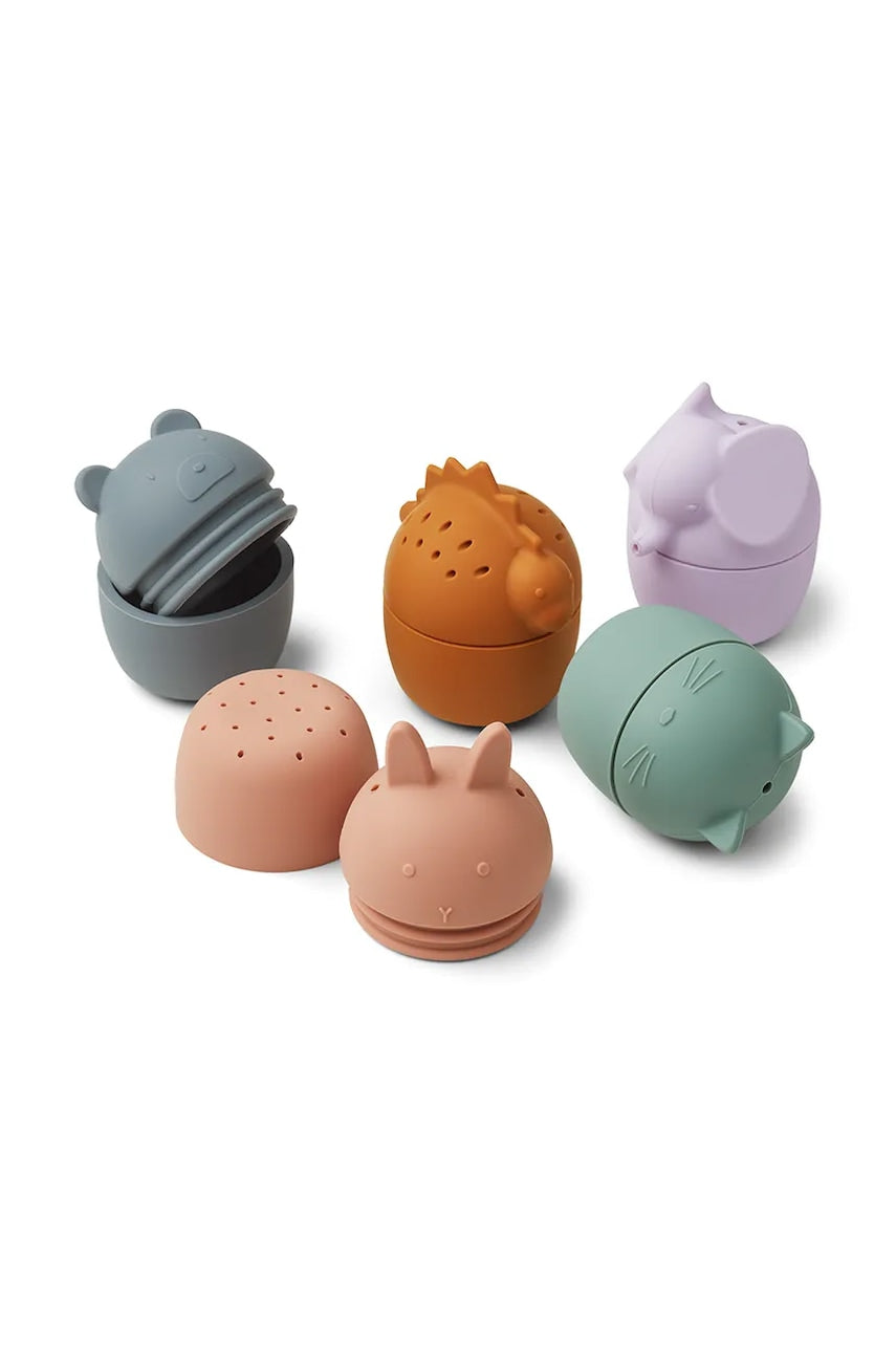 Liewood kopalne igrače Gaby Bath Toys 5-pack LW14903