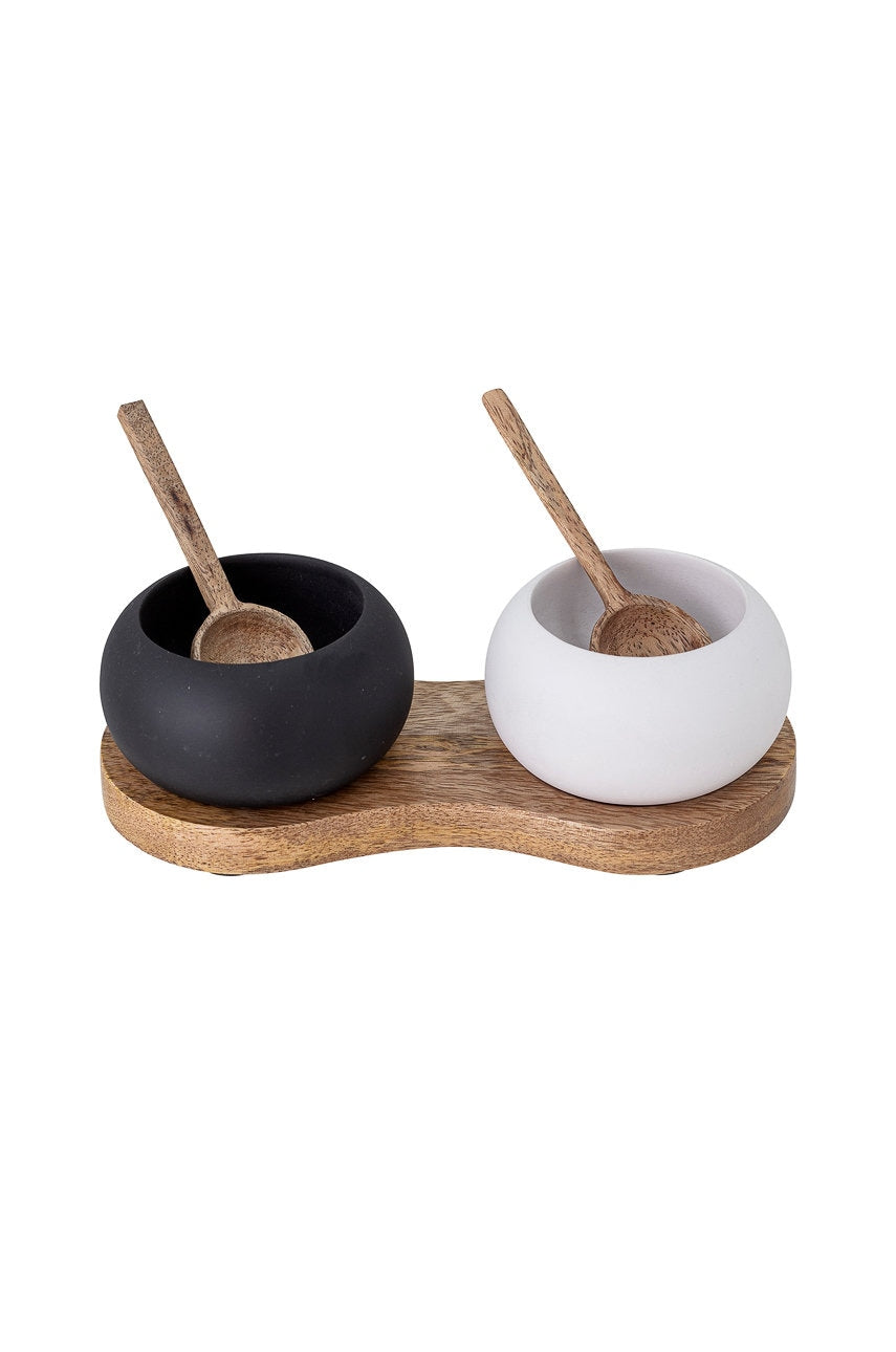 Bloomingville posoda za začimbe z žličko (2-pack)