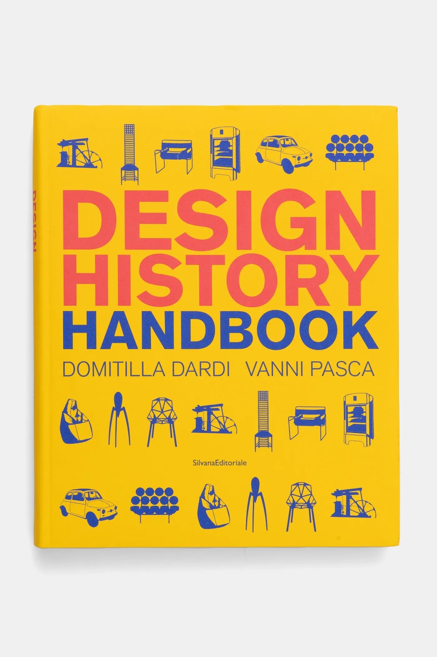 Knjiga home & lifestyle Design History Handbook by Domitilla Dardi, Vanni Pasca, English rumena barva