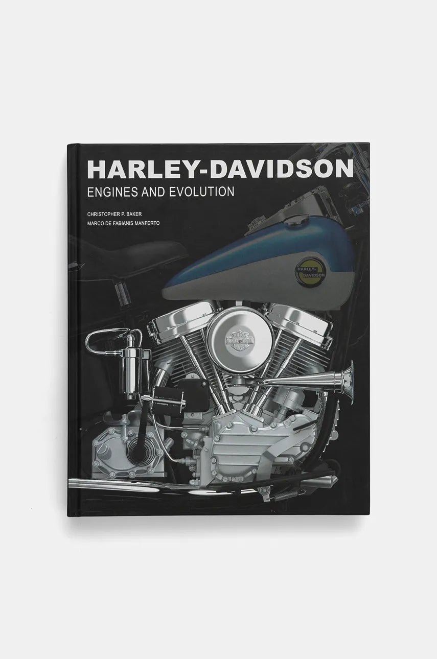 Knjiga home & lifestyle Harley-Davidson by Christopher P. Baker, English črna barva