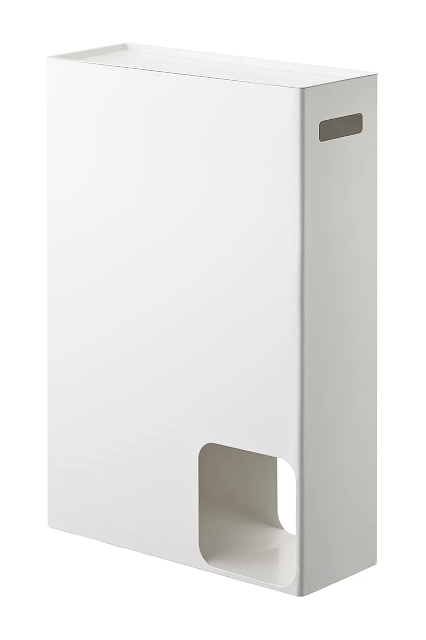 Posoda za toaletni papir Yamazaki bela barva