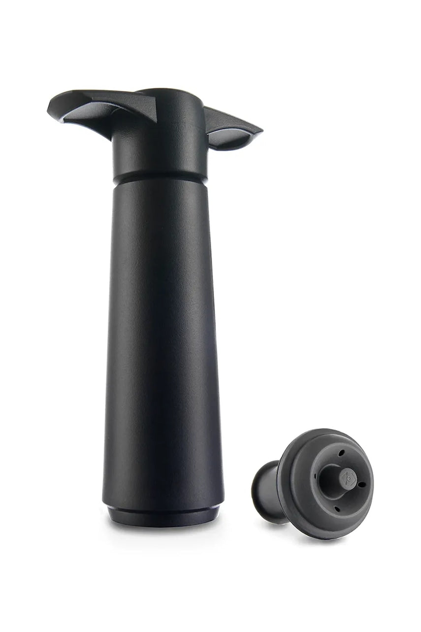 Vakuumska pumpa i čep Vacu Vin Wine Saver 7,0 x 3,6 x 12,8 cm boja: crna