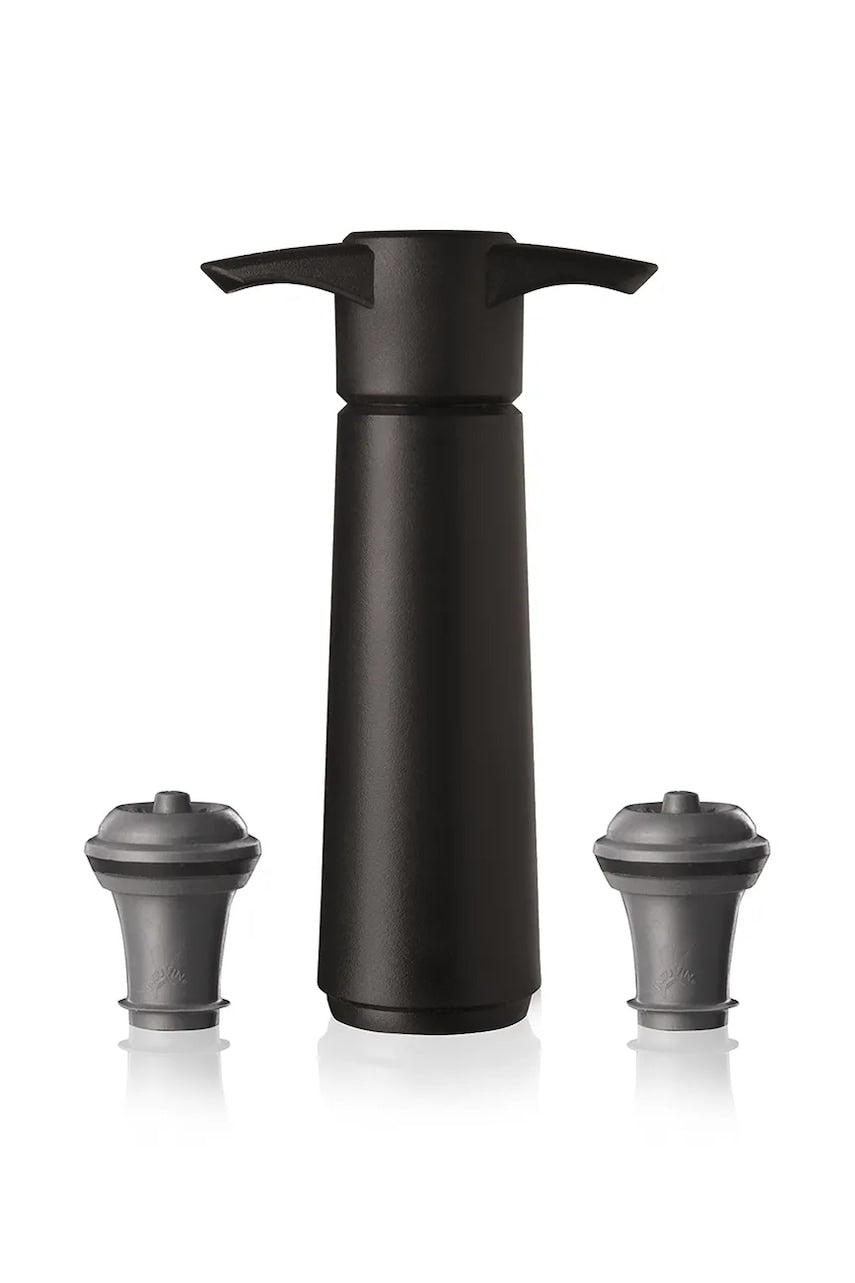 Vakuumska pumpa i čep Vacu Vin Wine Saver 8,5 x 22,3 x 4,3 cm 3-pack boja: crna