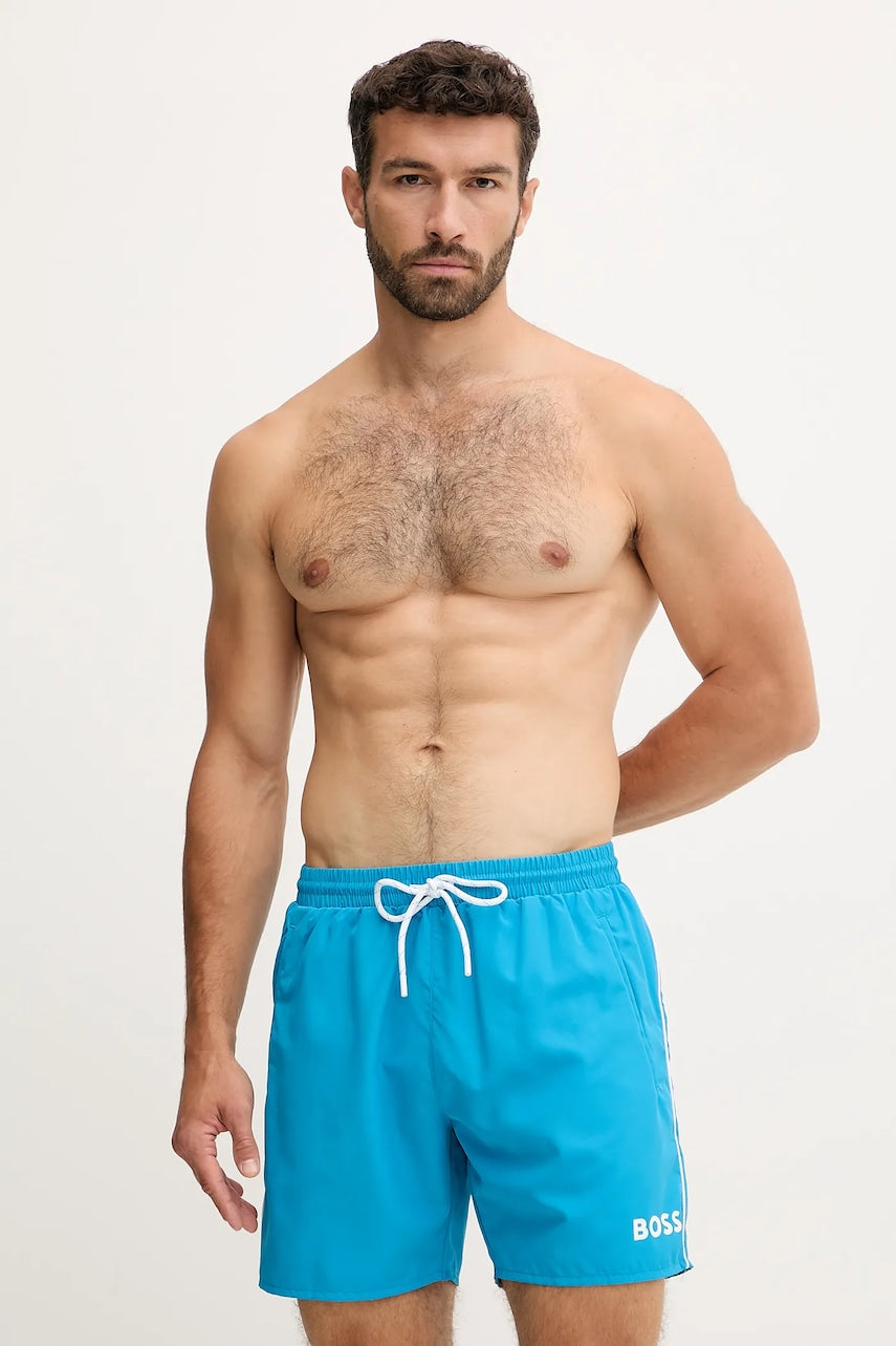 Kratke hlače za kupanje BOSS boja: siva, 50514429