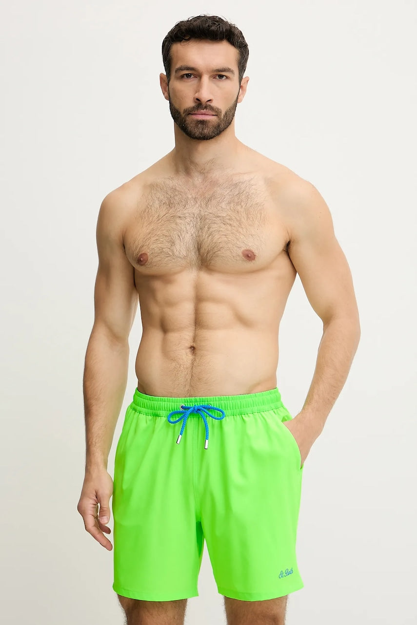 Kratke hlače za kupanje MC2 Saint Barth boja: zelena, COM0007