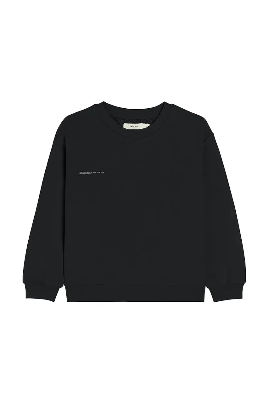 Dukserica Pangaia KIDS' 365 MIDWEIGHT SWEATSHIRT boja: crna, 10000279
