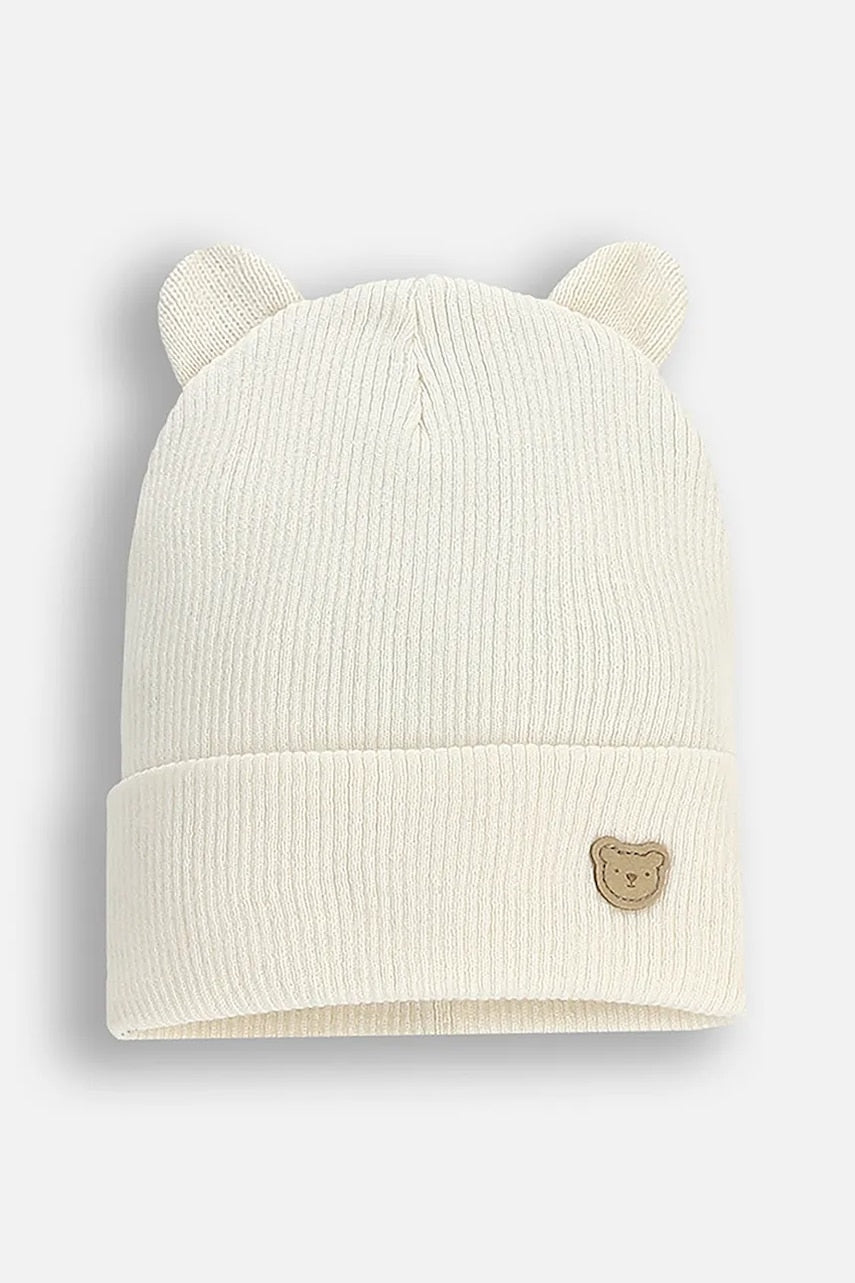 Dječja kapa Coccodrillo boja: bež, BASIC ACCESSORIES