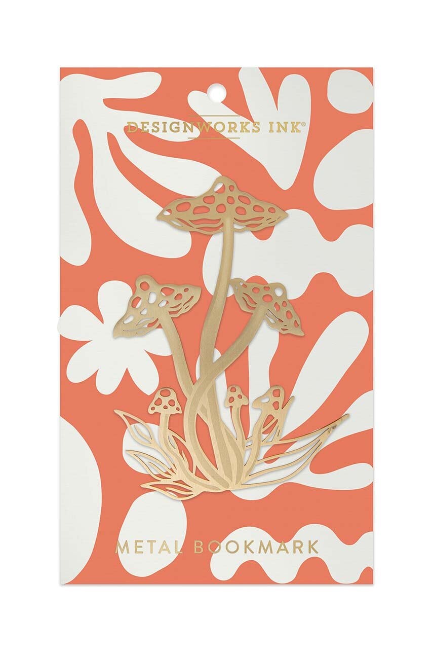 Bookmark Designworks Ink Mushroom