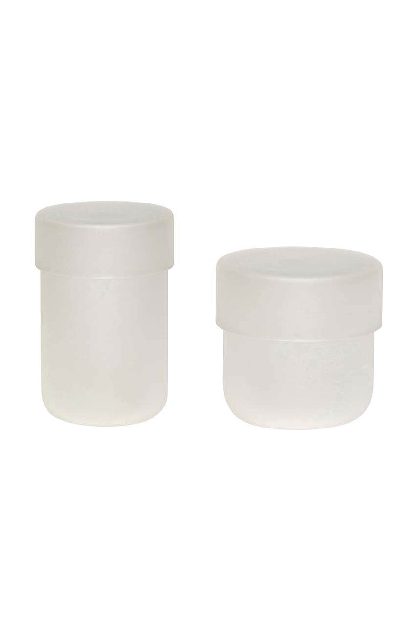 Posoda s pokrovom Hübsch Pop 2-pack