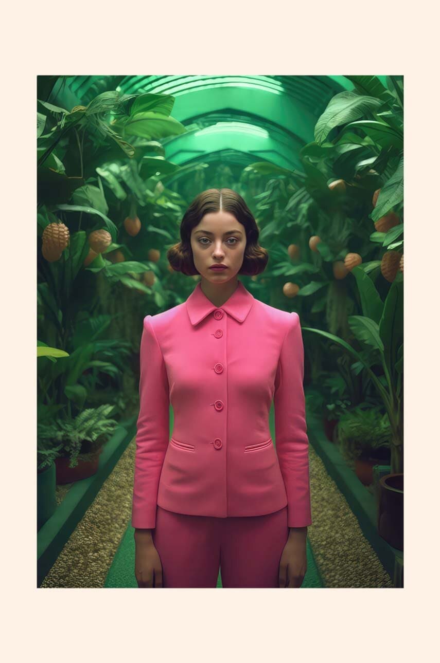 Grafika na akrilnem steklu a.i art HARTMAN Candy Chrome 30 x 40 cm