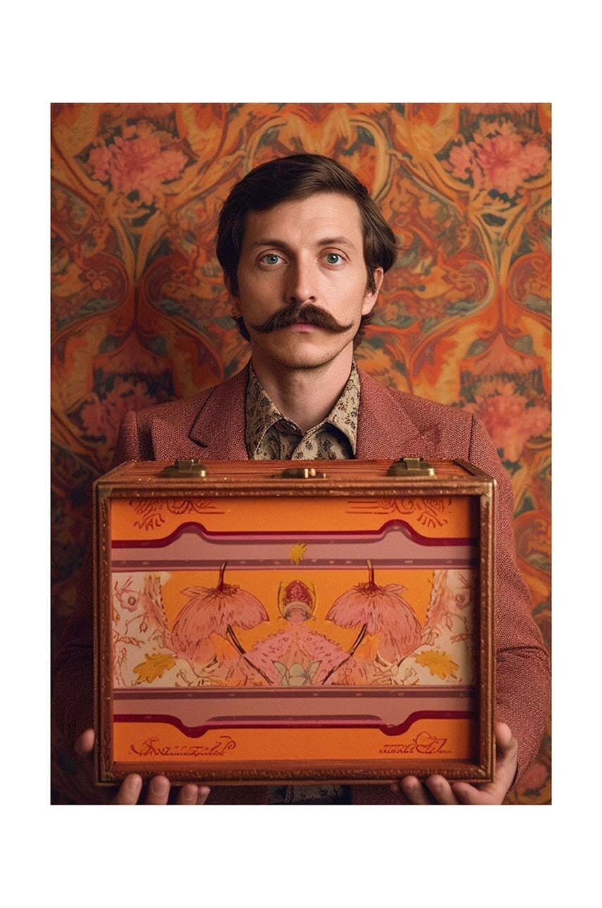 Grafika na akrilnem steklu a.i art HARTMAN Candy Chrome 30 x 40 cm