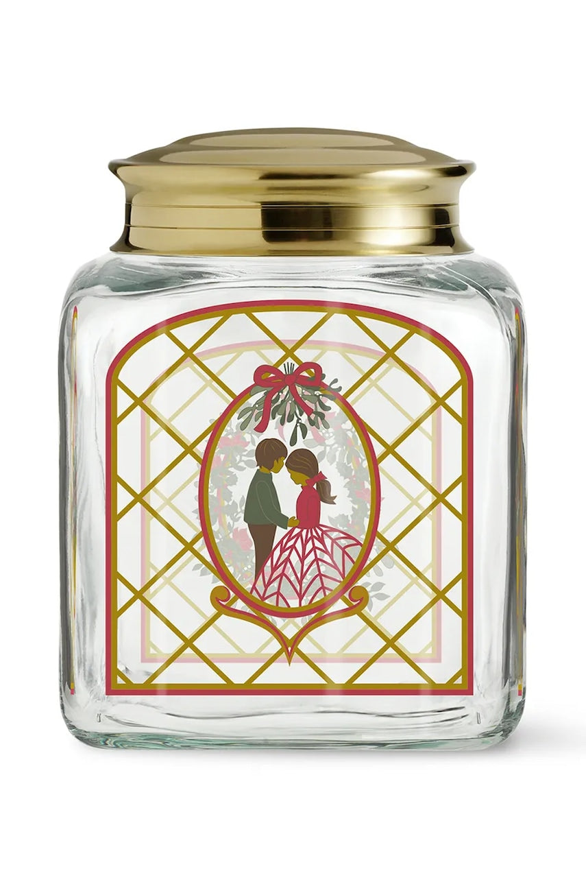 Posoda za piškote Holmegaard Holmegaard Christmas 16 x 12 cm prozorna barva