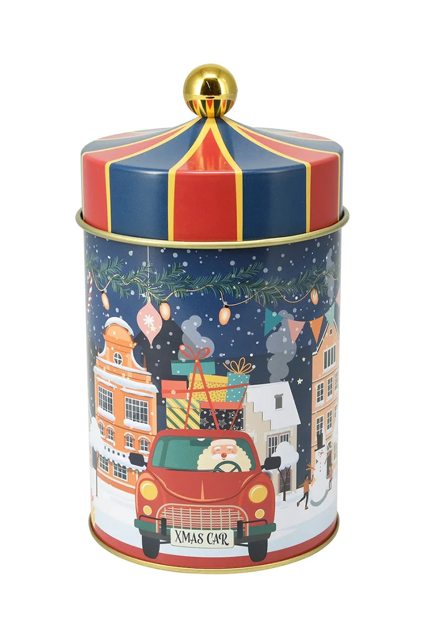 Posoda s pokrovom Affek Design 10 x 18 cm zelena barva