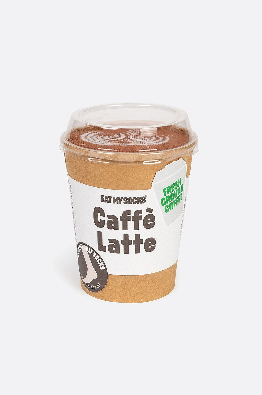 Eat My Socks nogavice Caffe Latte