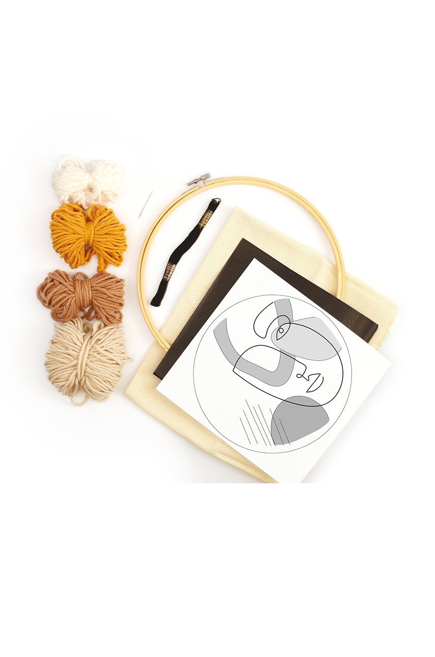 Graine Creative komplet za vezenje Line Art