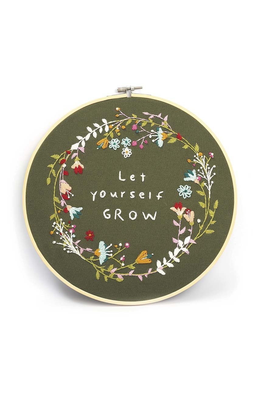 Set za vezenje Graine Creative vegetal embroidery diy kit