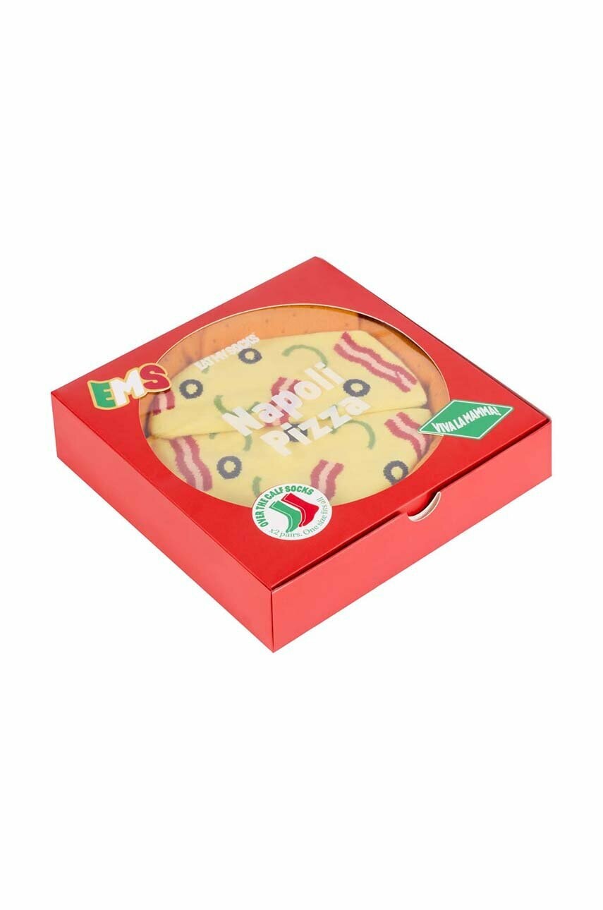 Nogavice Eat My Socks Napoli Pizza 2-pack