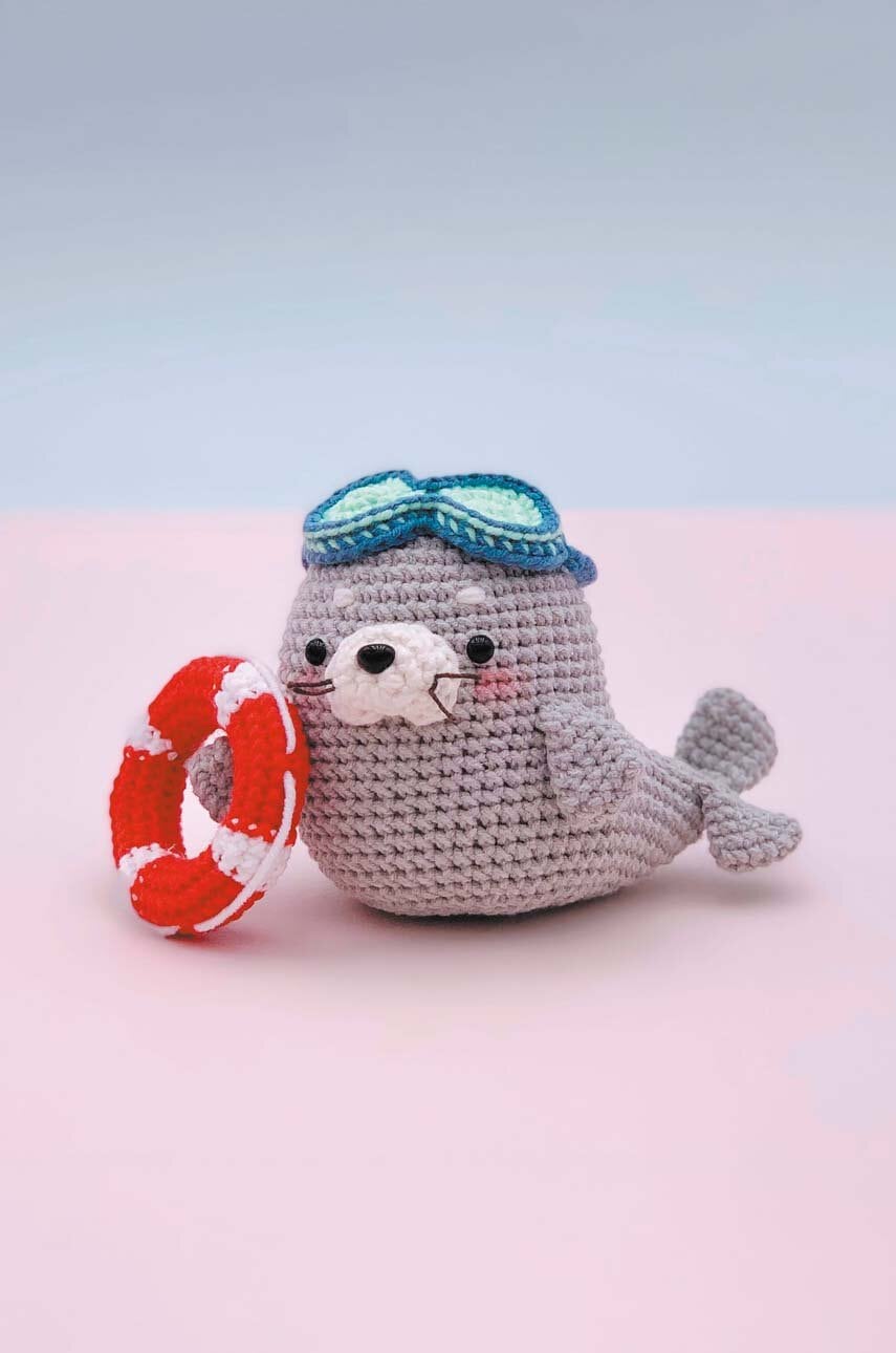 Komplet za kvačkanje Graine Creative Natto Le Phoque Kit