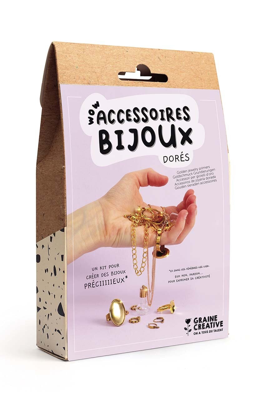 Komplet za izdelavo nakita Graine Creative Coffert Apprets Bijoux