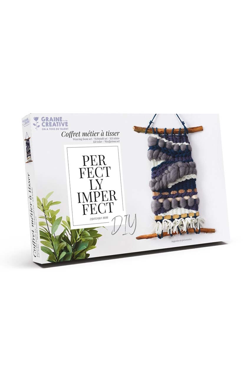 Diy set za izradu tapiserije Graine Creative Small Waving Loom Kit