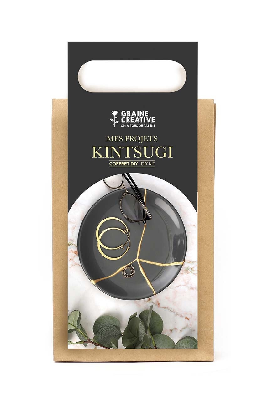 Diy set: dekorativni predmet po kintsugi metodi Graine Creative Kintsugi Kit