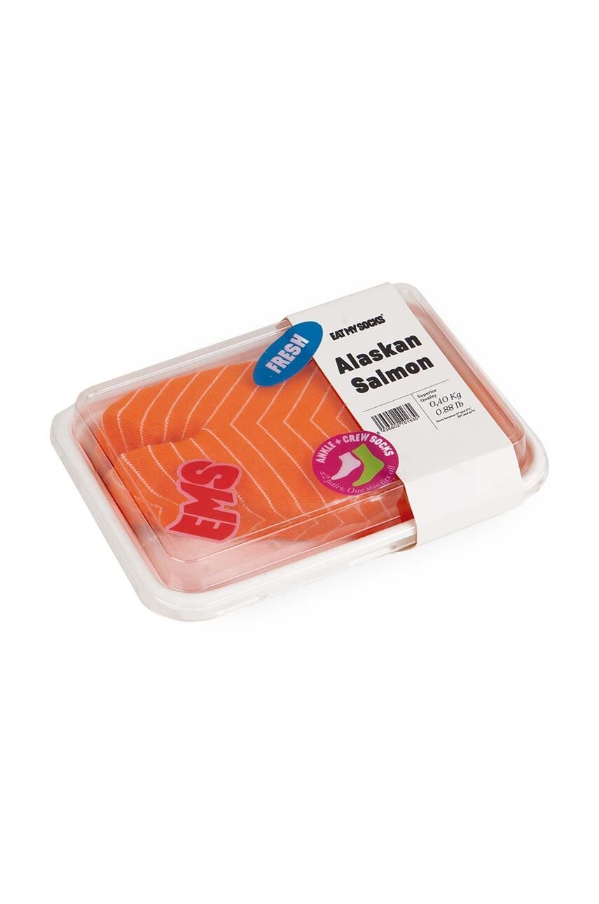 Nogavice Eat My Socks Alaskan Salmon 2-pack