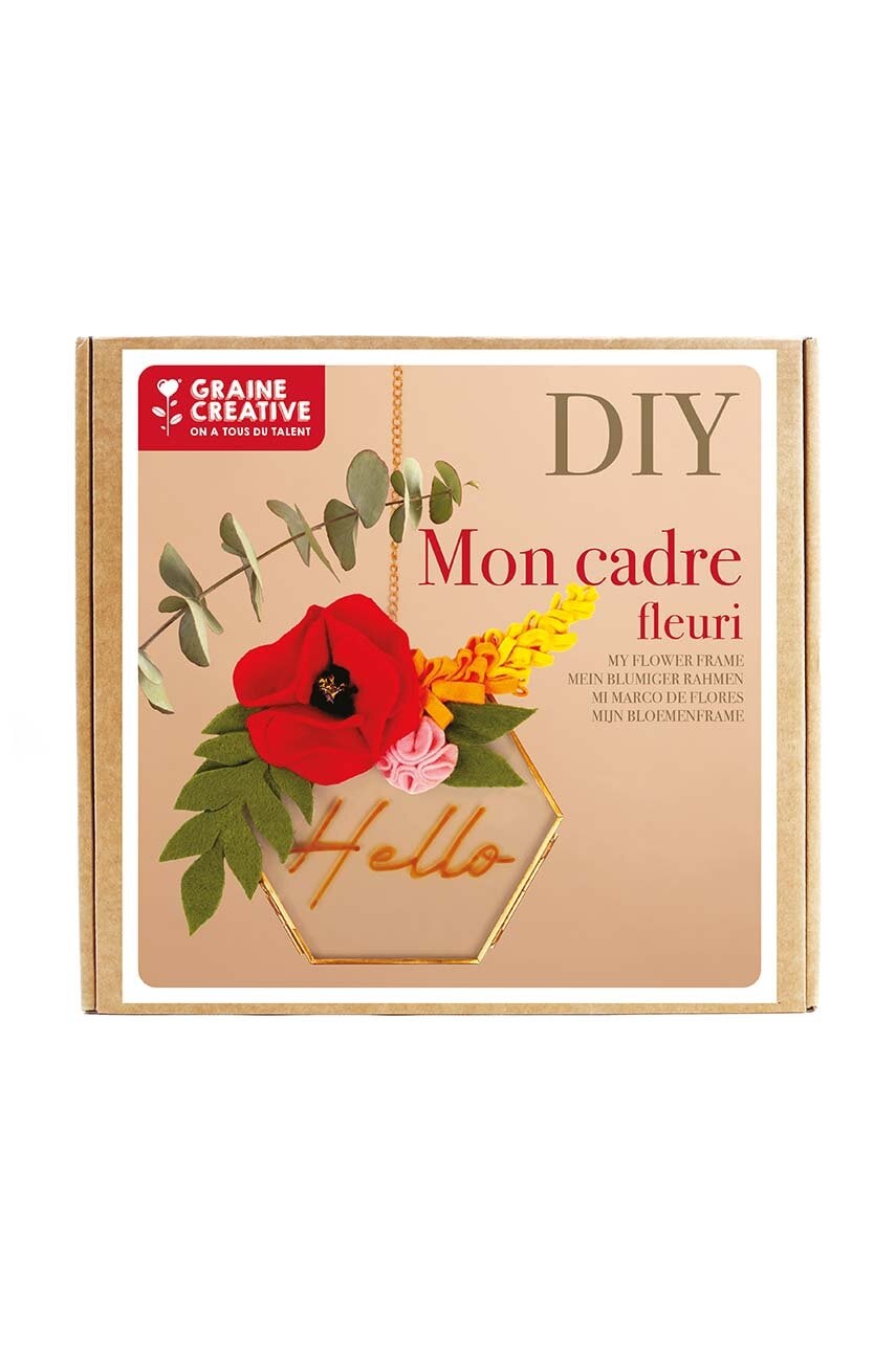 Diy set dekorativni okvir Graine Creative Deco Cadre Fleuri