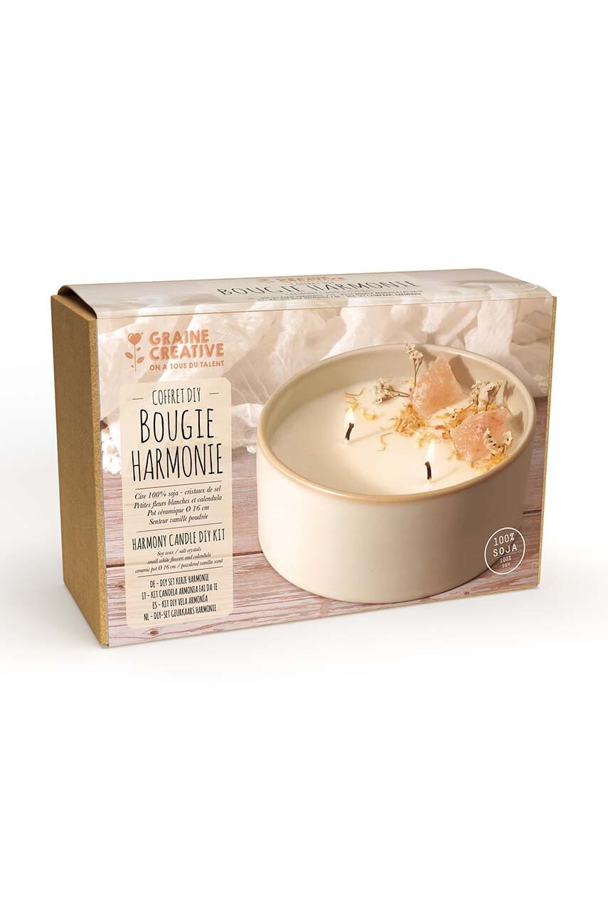 Set diy mirisna svijeća Graine Creative Bougie Harmonie