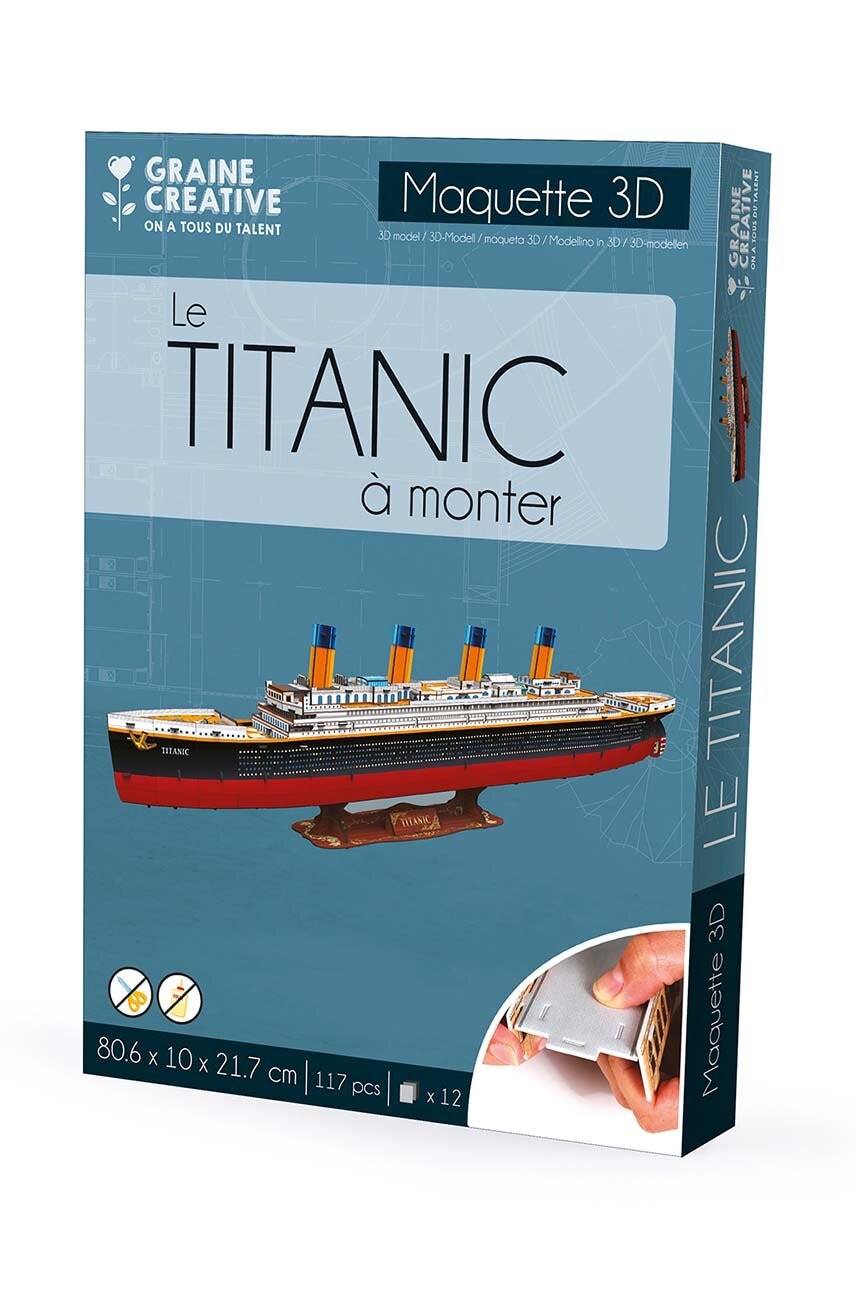 3d puzzle Graine Creative Creative Seed Titanic 111