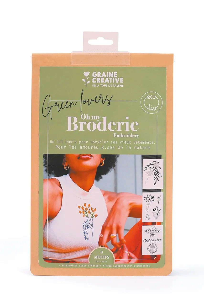 Komplet za vezenje Graine Creative Green Lovers