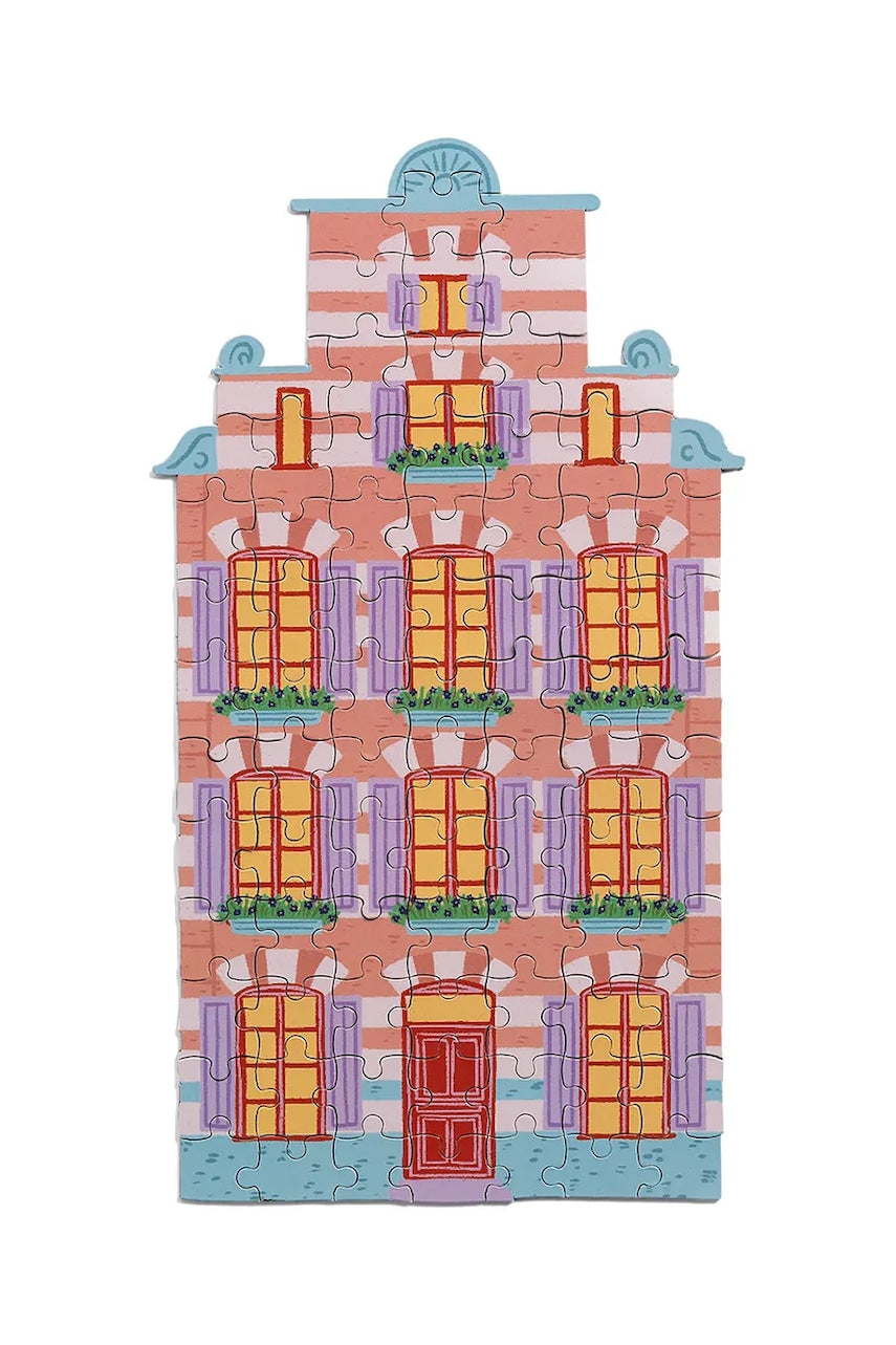 Puzzle &k amsterdam Canal House Stairs 84 elementy