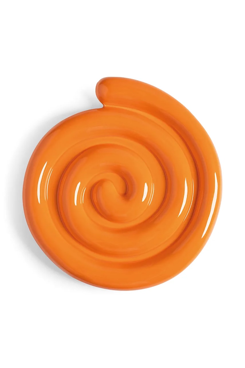 Podloga za topla jela &k amsterdam snail orange boja: narančasta