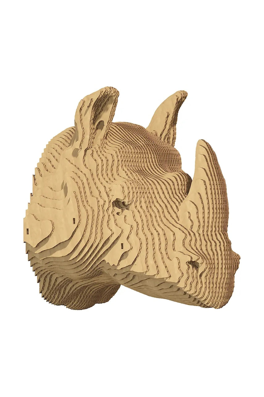 3d zidne puzzle Cartonic Rhino