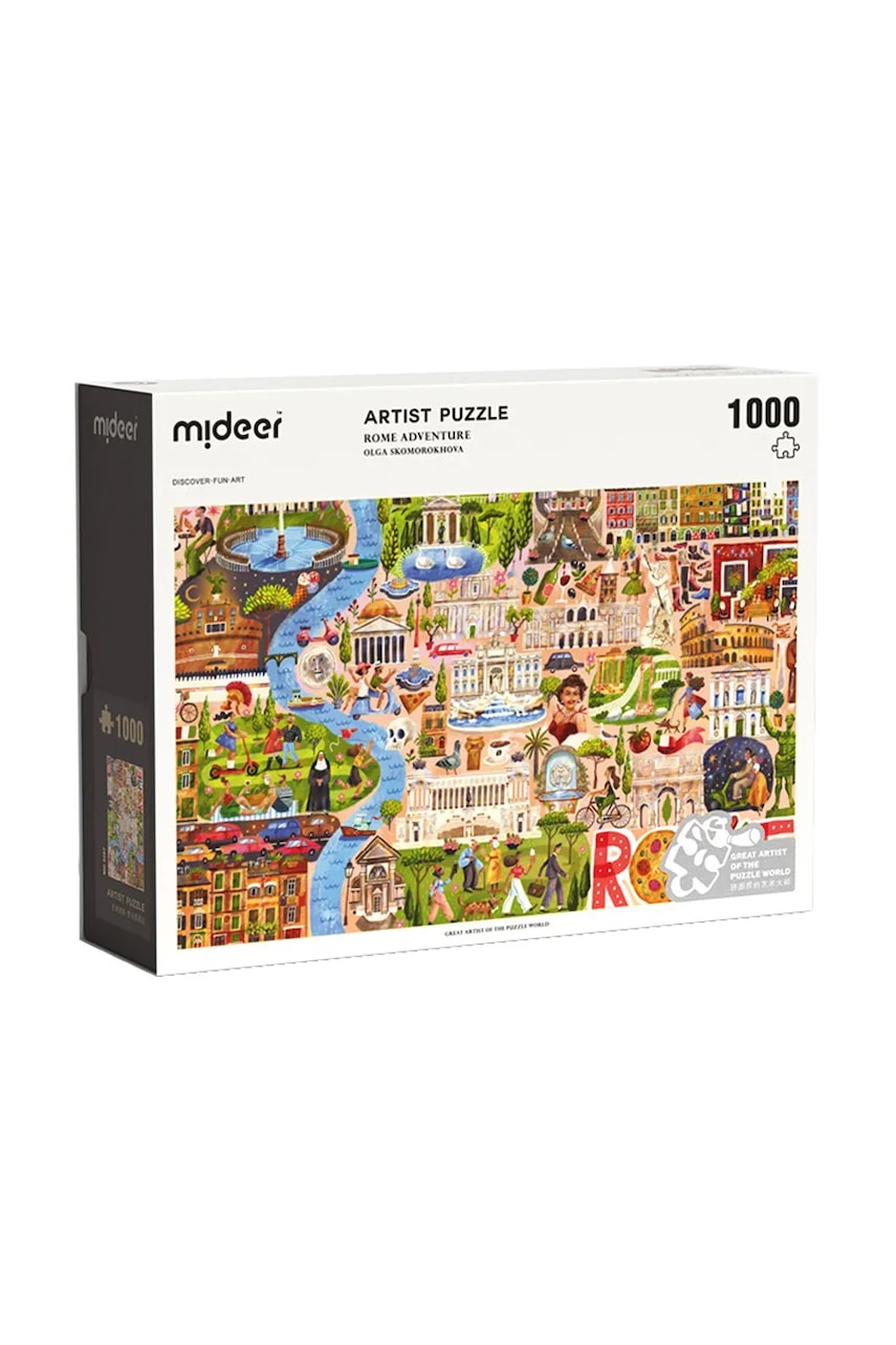 Umjetničke puzzle Mideer Przygoda w Rzymie 1000 elementów