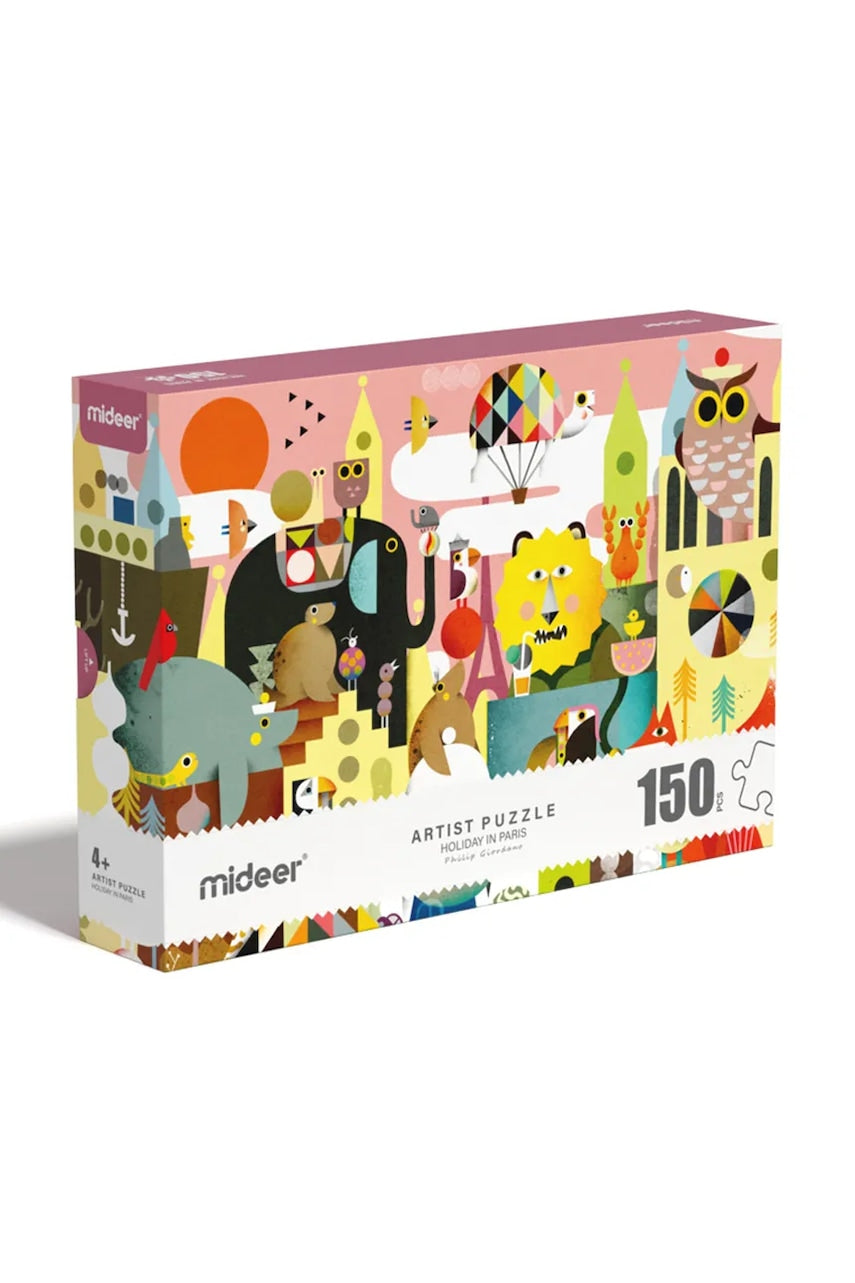 Umetniške puzzle Mideer Wakacje w Paryżu 150 elementów