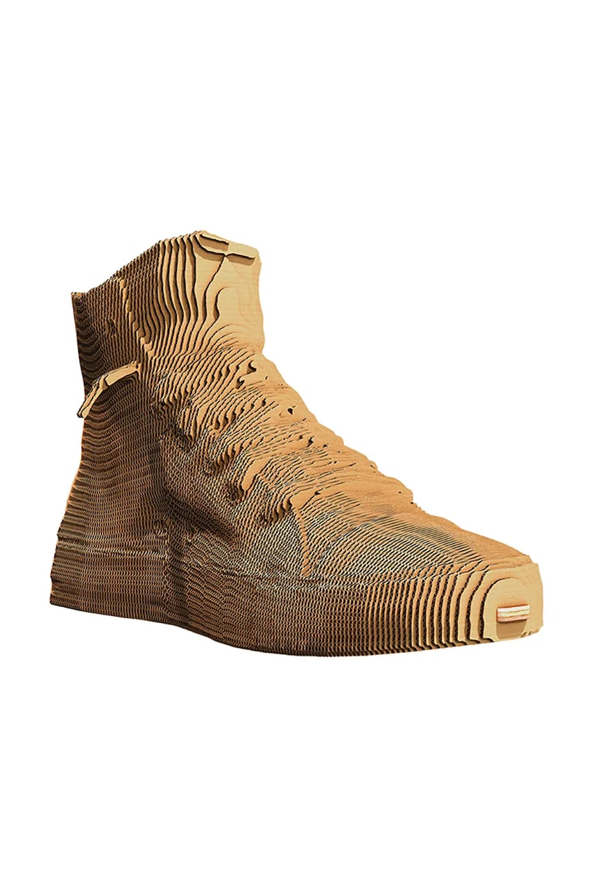 3d puzzle Cartonic High Top Sneaker 13 x 23,3 x 8,4 cm boja: bež