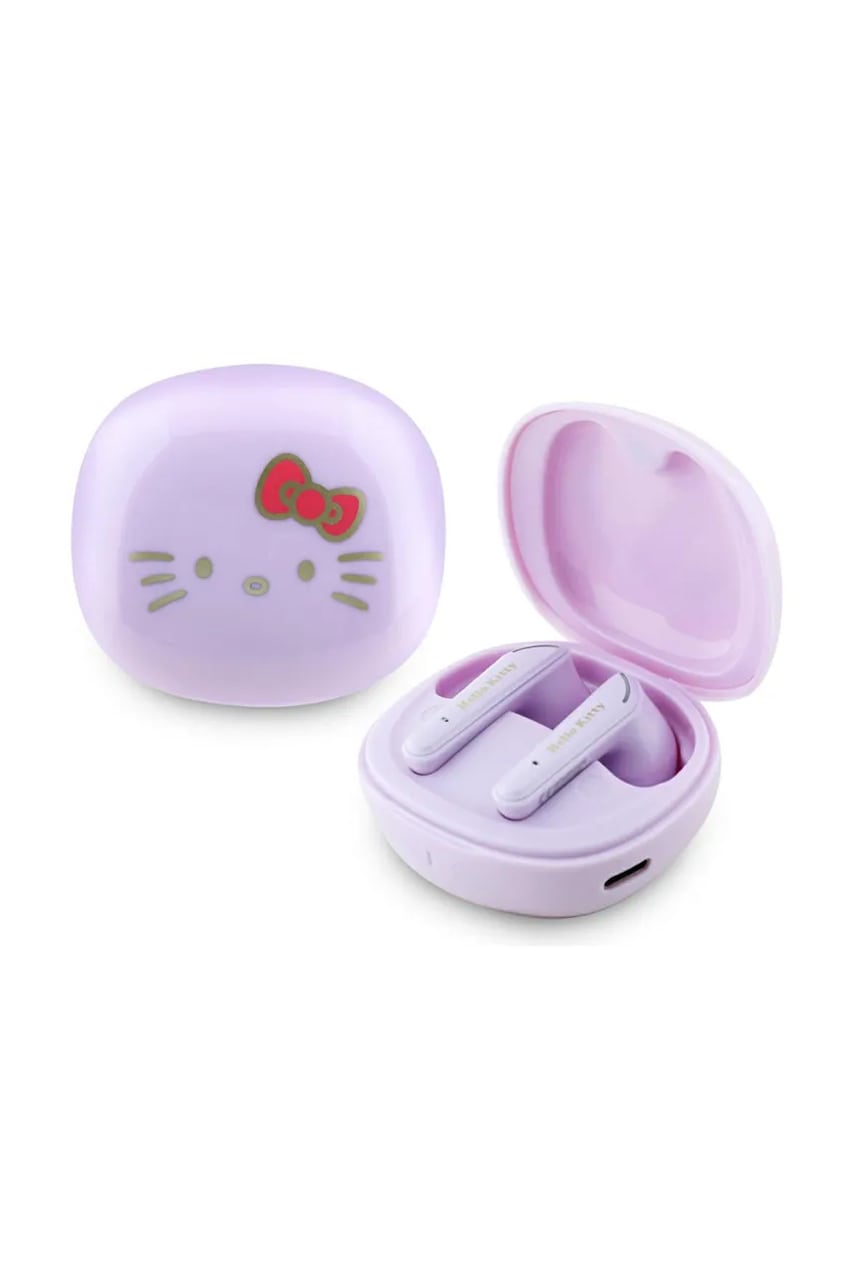 Bežične slušalice Hello Kitty Hello Kitty O Glossy Finish boja: ljubičasta