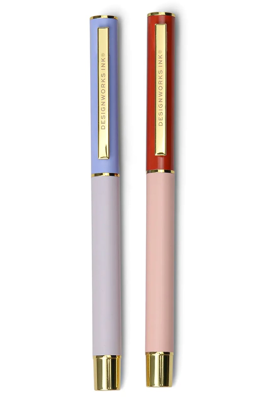 Pisalo Designworks Ink Colorblock Pens Lavender 2-pack