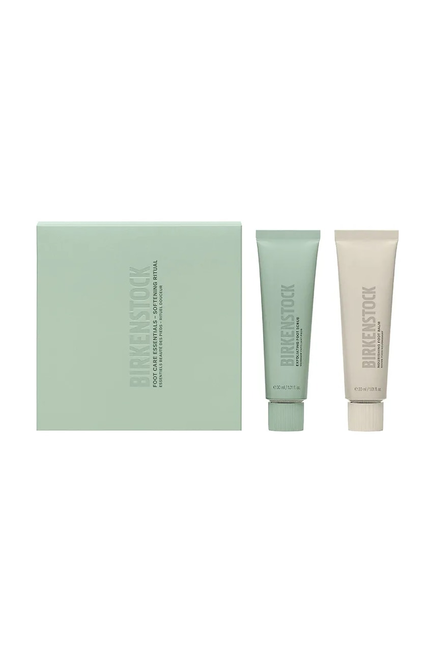 Obnavljajući piling i hranjivi balzam za stopala Birkenstock Foot Care Essentials 2 x 30 ml