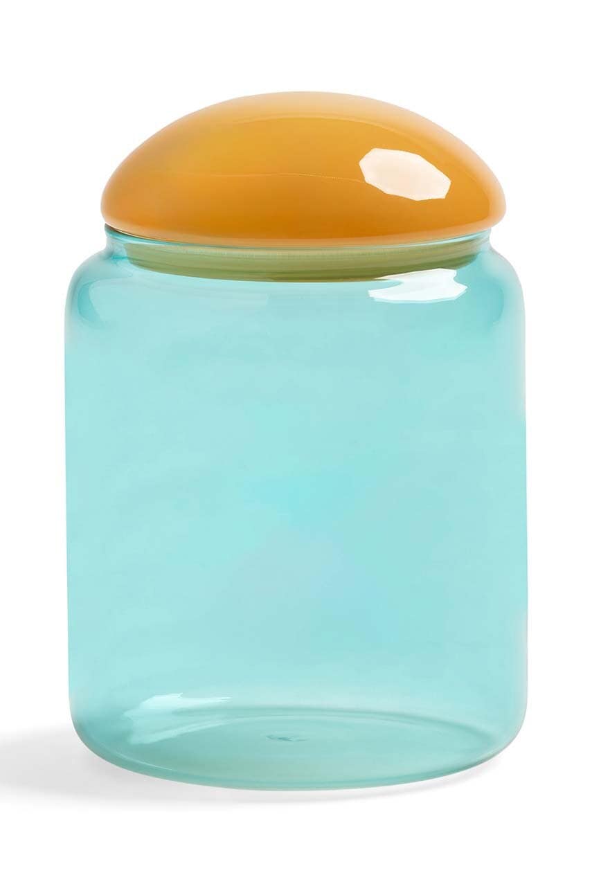 Posoda s pokrovom &k amsterdam puffy turquoise
