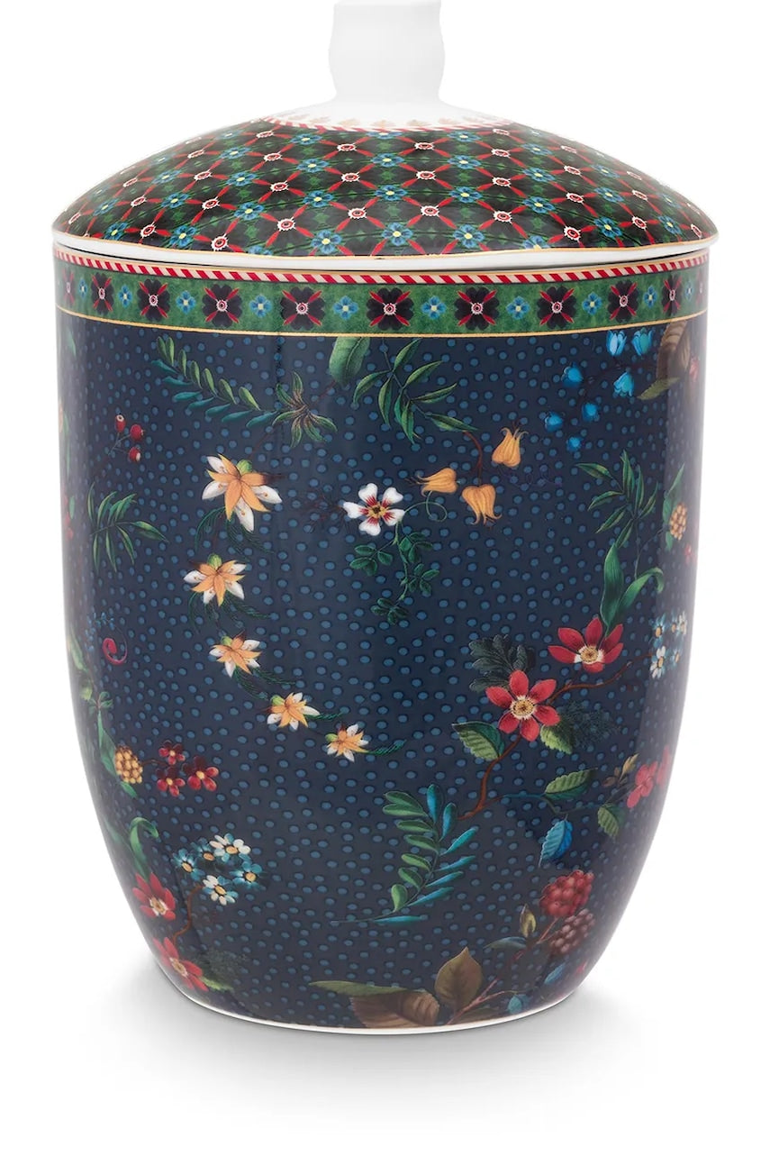 Posoda s pokrovom Pip Studio Berry Blues 1,5 L