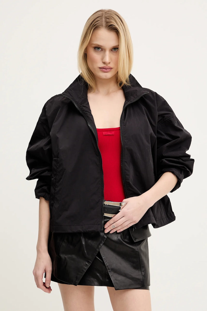 Jakna Diesel G-LEAM JACKET črna barva, A16815.0AKAD