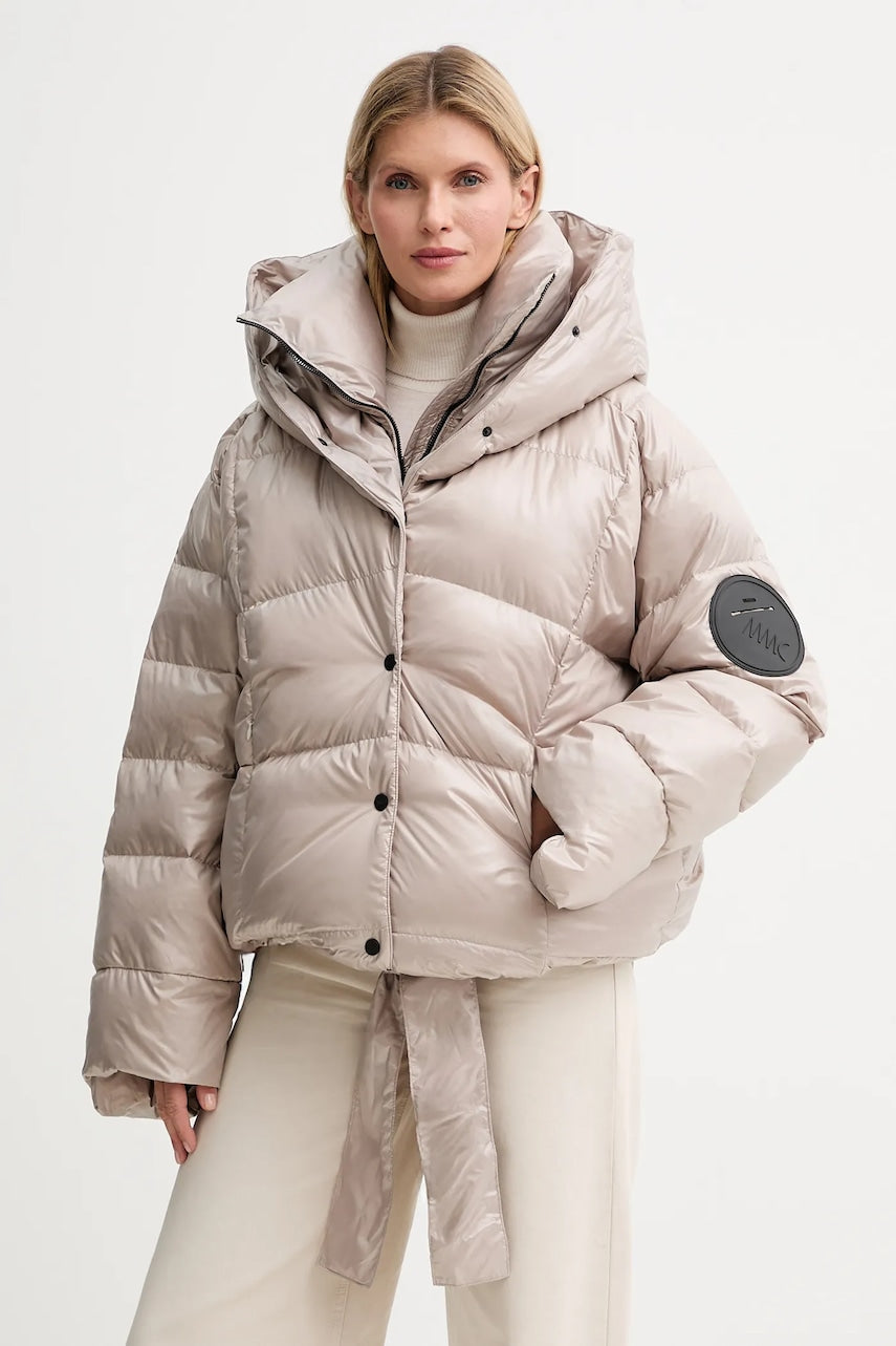 Pernata jakna MMC STUDIO boja: bež, za zimu, OLORO.JACKET