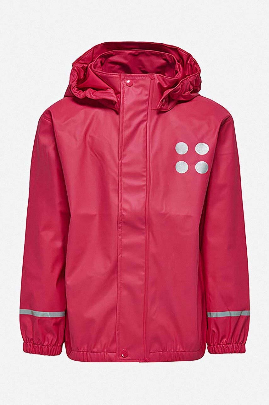 Dječja kišna jakna Lego Jamaica 101 Rain Jacket 19453 690 boja: ružičasta