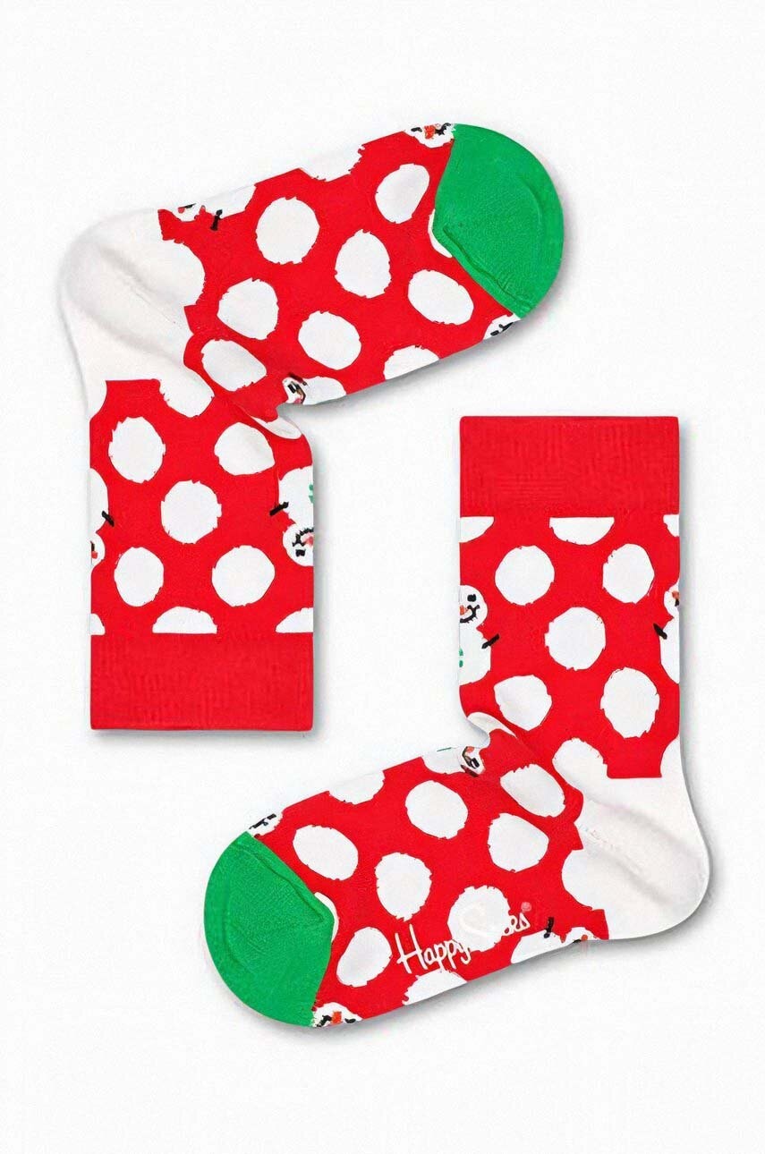 Dječje čarape Happy Socks Skarpetki Happy Socks KBDS01 4300 boja: crvena
