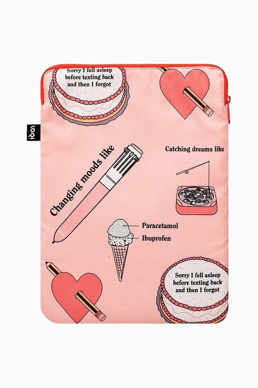 Torba za laptop LOQI Pattern by Giulia Hartz 14"