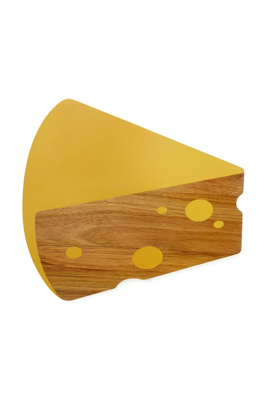Deska za serviranje sira Balvi Maasdam 1,8 x 28 x 30 cm rumena barva